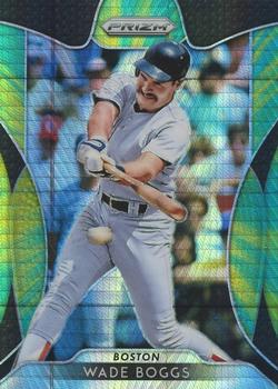2019 Panini Prizm - Hyper Prizm Green/Yellow #204 Wade Boggs Front