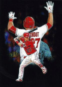 2019 Panini Prizm - Profiles #P1 Mike Trout Front