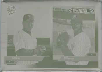 2005 Topps Total - Press Plates Front Yellow #630 Mike Stanton / Steve Karsay Front