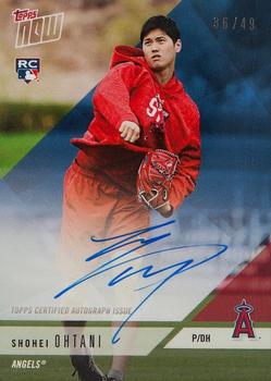 2018 Topps Now Road to Opening Day Los Angeles Angels - Autographs #OD-167B Shohei Ohtani Front