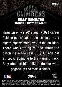 2019 Topps Big League - Wall Climbers #WC-6 Billy Hamilton Back