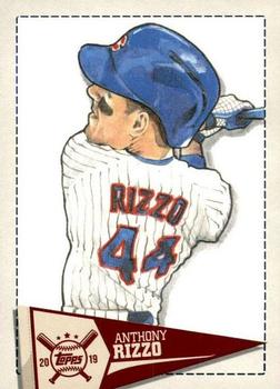 2019 Topps Big League - Star Caricature Reproductions #SCR-AR Anthony Rizzo Front