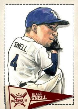 2019 Topps Big League - Star Caricature Reproductions #SCR-BS Blake Snell Front