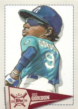 2019 Topps Big League - Star Caricature Reproductions #SCR-DG Dee Gordon Front