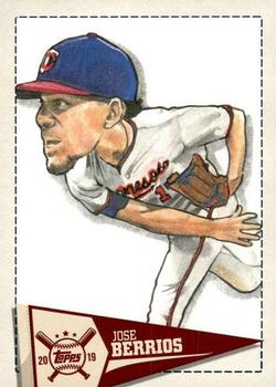 2019 Topps Big League - Star Caricature Reproductions #SCR-JB Jose Berrios Front