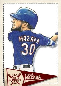2019 Topps Big League - Star Caricature Reproductions #SCR-NM Nomar Mazara Front