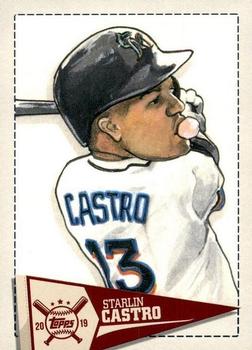 2019 Topps Big League - Star Caricature Reproductions #SCR-SC Starlin Castro Front