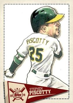 2019 Topps Big League - Star Caricature Reproductions #SCR-SP Stephen Piscotty Front
