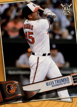 2019 Topps Big League - Gold #56 Mark Trumbo Front