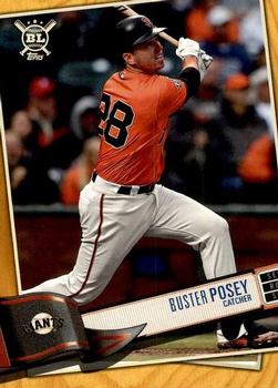 2019 Topps Big League - Gold #74 Buster Posey Front