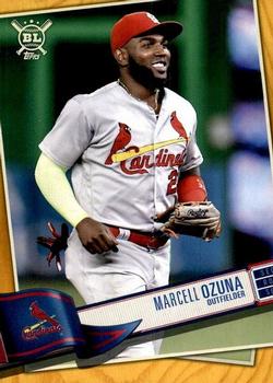 2019 Topps Big League - Gold #112 Marcell Ozuna Front