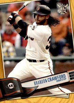 2019 Topps Big League - Gold #256 Brandon Crawford Front