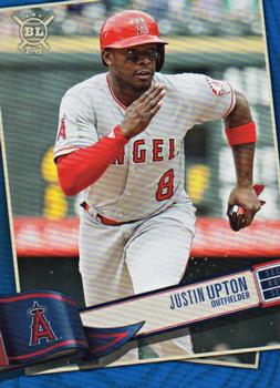 2019 Topps Big League - Blue #34 Justin Upton Front