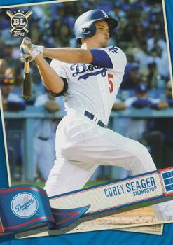 2019 Topps Big League - Blue #35 Corey Seager Front