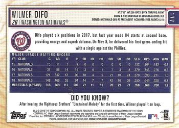 2019 Topps Big League - Blue #177 Wilmer Difo Back