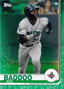 2019 Topps Pro Debut - Green #142 Akil Baddoo Front