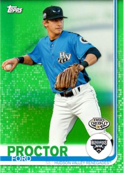 2019 Topps Pro Debut - Green #179 Ford Proctor Front
