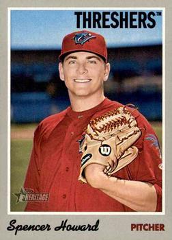 2019 Topps Heritage Minor League #27 Spencer Howard Front