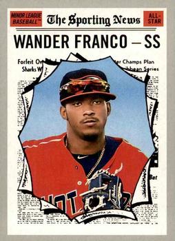 2019 Topps Heritage Minor League #190 Wander Franco Front