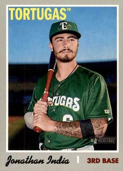 2019 Topps Heritage Minor League #204 Jonathan India Front