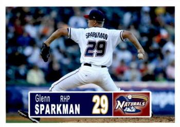 2018 Grandstand Northwest Arkansas Naturals #27 Glenn Sparkman Front