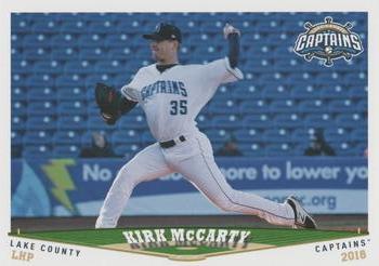2018 Grandstand Lake County Captains #NNO Kirk McCarty Front