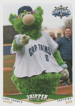 2018 Grandstand Lake County Captains #NNO Skipper Front