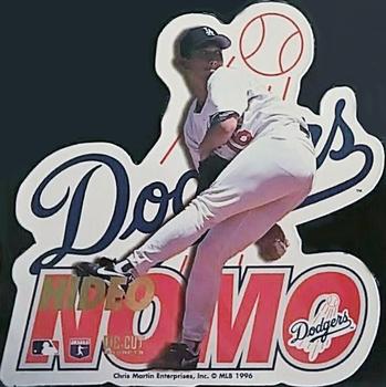 1996 Pro Magnets Die Cuts #NNO Hideo Nomo Front