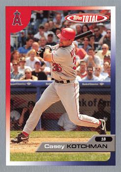 2005 Topps Total - Silver #91 Casey Kotchman Front