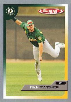 2005 Topps Total - Silver #289 Nick Swisher Front