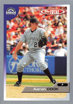 2005 Topps Total - Silver #291 Aaron Cook Front