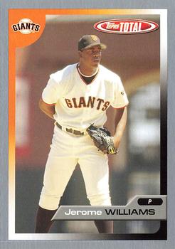 2005 Topps Total - Silver #421 Jerome Williams Front