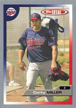 2005 Topps Total - Silver #461 Corky Miller Front