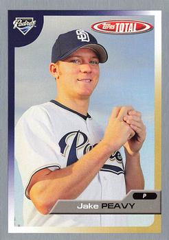 2005 Topps Total - Silver #475 Jake Peavy Front