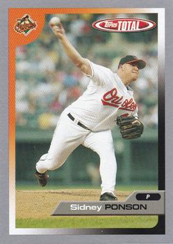 2005 Topps Total - Silver #486 Sidney Ponson Front