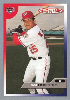 2005 Topps Total - Silver #561 Wil Cordero Front