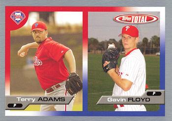 2005 Topps Total - Silver #578 Terry Adams / Gavin Floyd Front
