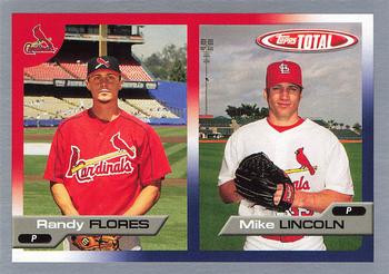 2005 Topps Total - Silver #596 Randy Flores / Mike Lincoln Front