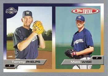2005 Topps Total - Silver #626 Tommy Phelps / Matt Wise Front