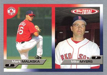 2005 Topps Total - Silver #646 Mark Malaska / Mike Myers Front