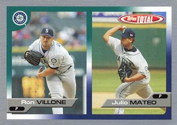 2005 Topps Total - Silver #656 Ron Villone / Julio Mateo Front