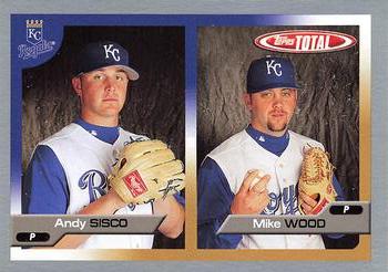 2005 Topps Total - Silver #664 Andy Sisco / Mike Wood Front