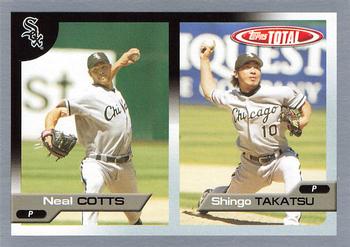2005 Topps Total - Silver #674 Neal Cotts / Shingo Takatsu Front
