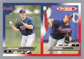 2005 Topps Total - Silver #761 James Jurries / Chris Vines Front