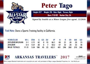 2017 Grandstand Texas League All-Stars North #NNO Peter Tago Back