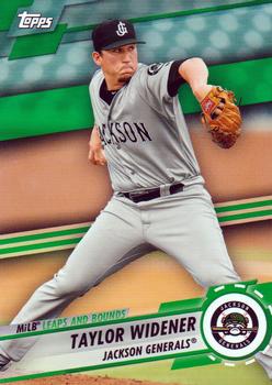 2019 Topps Pro Debut - MiLB Leaps and Bounds Green #LB-TW Taylor Widener Front