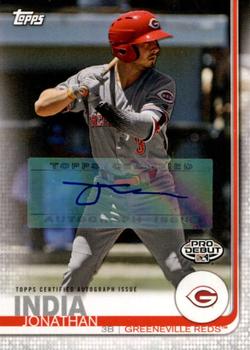 2019 Topps Pro Debut - Autographs #6 Jonathan India Front