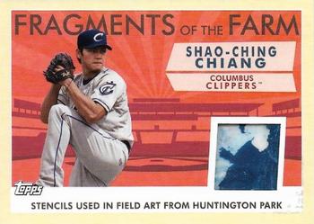 2019 Topps Pro Debut - Fragments of the Farm Relics #FOF-CL Shao-Ching Chiang Front