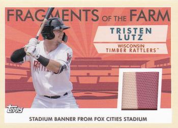 2019 Topps Pro Debut - Fragments of the Farm Relics #FOF-TR Tristen Lutz Front