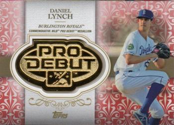 2019 Topps Pro Debut - Distinguished Debut Medallions Red #DD-DL Daniel Lynch Front